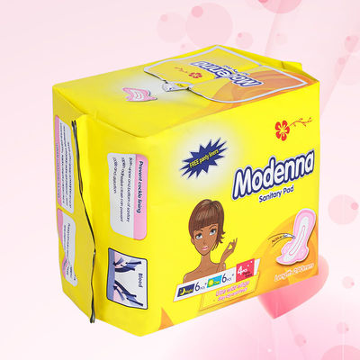 Goede prijs. Super dikke 6+6+4 hygiëne pads voor lang nachtelijk gebruik China leverancier merknaam hygiënische servet met gevleugelde online