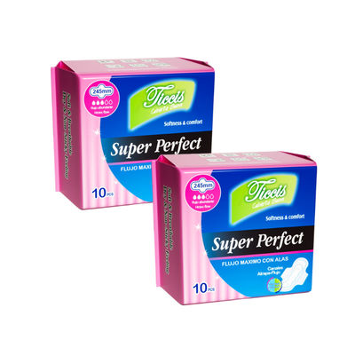 Goede prijs. Cotton Ultra Adhesive Sanitaire Servetten Voor Absorptie Capaciteit 30-250ml online