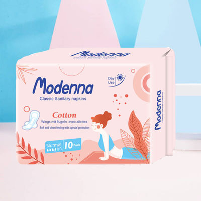 Goede prijs. Eenmalig sanitary napkin met sneldrogingssysteem en lekkagebestendige verpakking voor veilig vervoer online