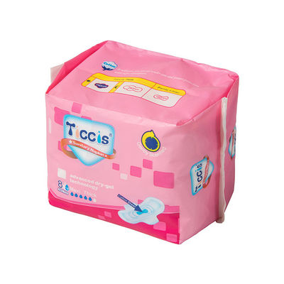 Aangepaste Zachte Katoenen van de Menstruele Stootkussens Zware Stroom Sanitaire Stootkussens voor Vrouwen