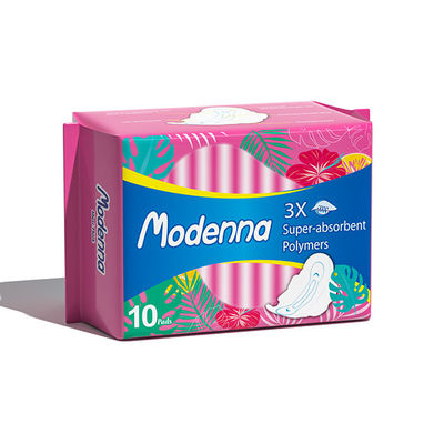 Zachte van Katoenen In te ademen Vrouwelijke de Periodeproducten Dames Sanitaire Stootkussens