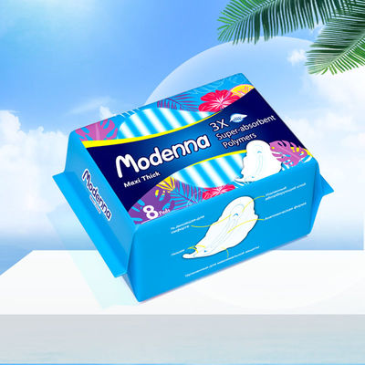 Hoge van de de Stootkussens Beschikbare Zware Stroom van de Absorptie Zachte Sanitaire Handdoek de Periodestootkussens