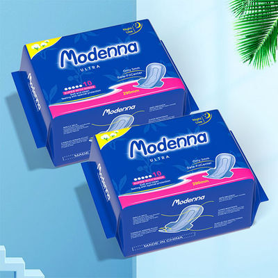 Goede prijs. Van het katoenen het Beschikbare Sanitaire Stootkussen Maandverband Super Absorberende Comfort online