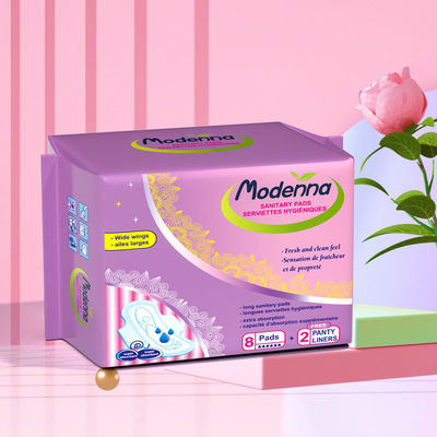 Goede prijs. Vrouwen die Dagelijkse In te ademen Gebruiks Sanitaire Stootkussens dragen een Rang Beschikbare Douane online