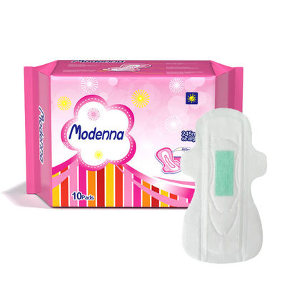 Katoenen van Rang Menstruele Stootkussens van niet Geweven Maandverbanden Organische Menstruele Vrouwen
