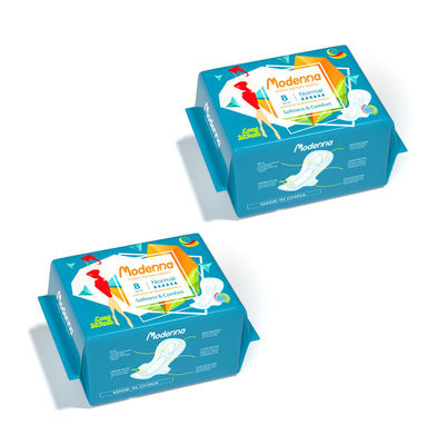 Goede prijs. Katoen van Chip Sanitary Napkins Pads Antibacterial van het vrouwen het Biologisch afbreekbare Anion online