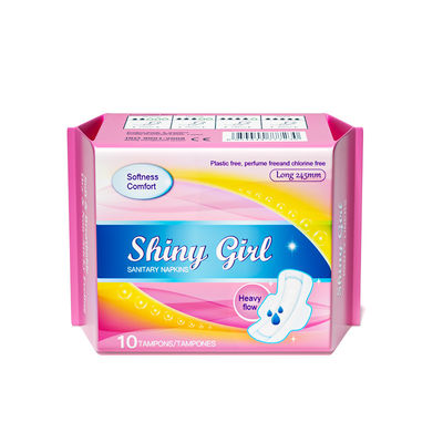 Goede prijs. Hoge prestatie dagelijkse hygiëne pads voor meisjes met gevleugelde vorm en katoen materiaal online