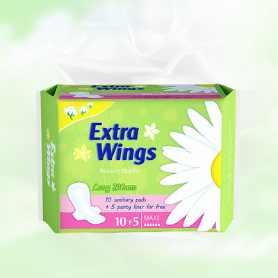 Goede prijs. Groene vrouwelijke hygiëne Pads Menstruele handdoeken Biologisch katoen Zachte extra vleugels online