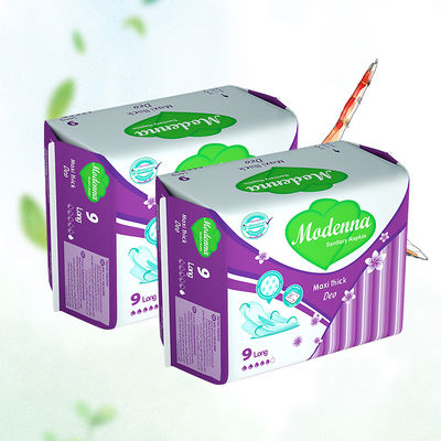 Goede prijs. Blauw afdruk Night Sanitary Napkin Dikke Hoge duurzaamheid Voor gevoelige huid online
