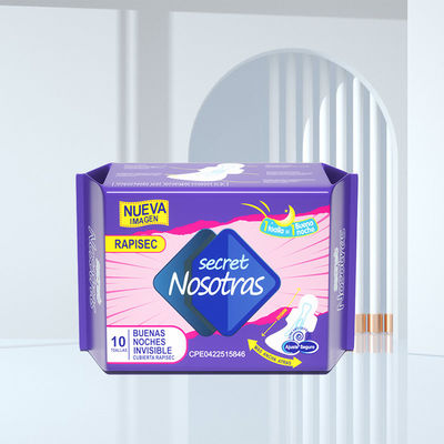 Goede prijs. China AGrade Op maat gemaakte vrouwelijke menstruatiepads vleugels hygiëne biologisch katoen hygiënische pads Lady Pad hygiënische servet online