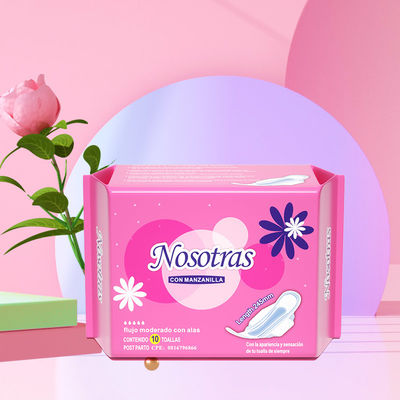 Groothandel Vrouwelijke hygiëne Pads Menstruele handdoeken Biologisch katoen Wegwerp overnachtingsartikelen Vrouwen Hygiënische servetten