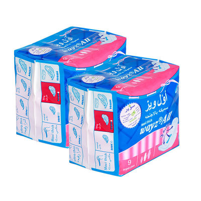 Hoge kwaliteit Witte katoenen hygiënische servetten Merknaam blauwdruk hygiënische servetten Oem hygiënische pad