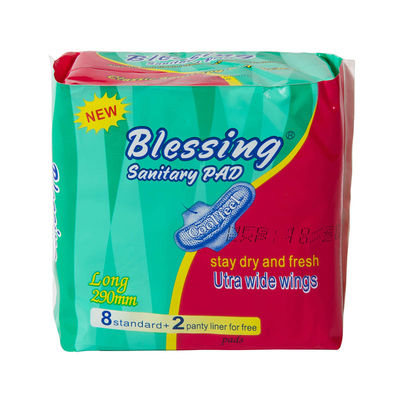 Goede prijs. Blessing Professionele fabrikant Wegwerpbare ademend rugzak Speciaal ontwerp Vrouwen Pads Vrouwelijke hygiënische servet online