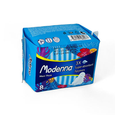 Gepersonaliseerde merk Super Absorptie Parfum Wegwerp Meisjes Pad Sanitair Servet Vrouwen Menstruele Vrouw Periode Pad