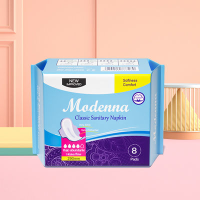 Goede prijs. OEM merknaam blue chip dames pads hygiënische pads servet fabrikant in China online