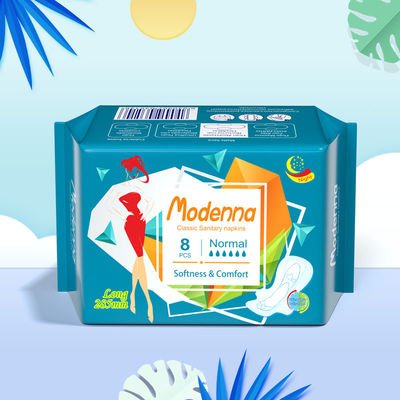 Groothandel Ademhalende wegwerpschoenen van hoog absorberend katoen Sanitaire pads voor vrouwen