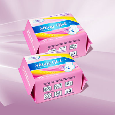 Goede prijs. Ultra dunne menstruatieperiode 245 mm katoenen ademend hygiënisch servet voor vrouwen Dames online