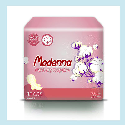 Goede prijs. Oem Comfort Softness Nachtgebruik Dames Sanitaire Pads Natuurlijke katoen Sanitaire Servet Ademhalend Ultra Dunne Lady Pad online