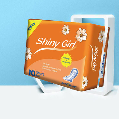 Goede prijs. Eenmalige vrouwelijke pads Katoenen menstruele hygiënische pads voor vrouwen met hygiënische servetten online