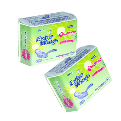 Goede prijs. Adembare katoenen dames hygiënische servet met vleugels Absorptie 30-250 ml En aanpasbaar gewicht online