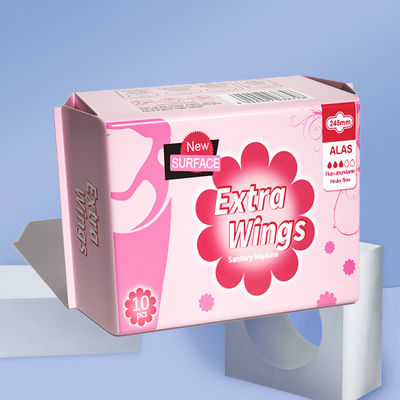 Goede prijs. Eenmalig pad Hygiëneproducten 290 mm Sanitaire Servetten Vrouwen Menstruatie Pad met vleugels online