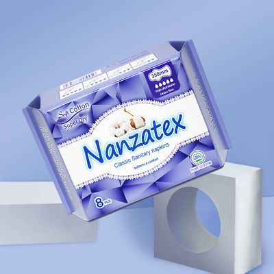 Goede prijs. Vrouw Sanitaire Servetten met super absorberend puur katoen oppervlak OEM vrouwelijke Sanitaire Pad fabrikant online
