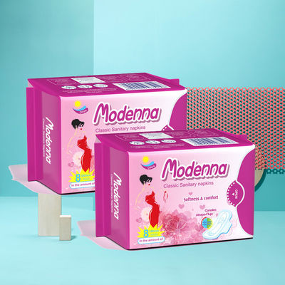 Goede prijs. Katoenen menstruatieverbanden wegwerpverbanden Vrouwen 7 Zachte Ultra Care Sanitaire Servetten online
