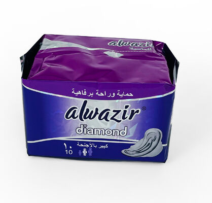 Goede prijs. Disposable Breathable Cotton Super Absorbency Sanitary Napkins 3-D Leak Guard Winged Feminine Hygiene Pads for Women online